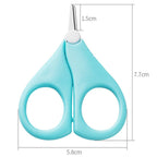 Ciseaux Coupe-Ongles pour Bébé – Acier Inoxydable, Ergonomique, Sécurité | TrioNest™