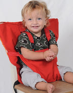 Harnais de Chaise pour Bébé | TrioNest™ – Coton Bio Lavable, 6-30 Mois, 17 kg Max, 7 Coloris