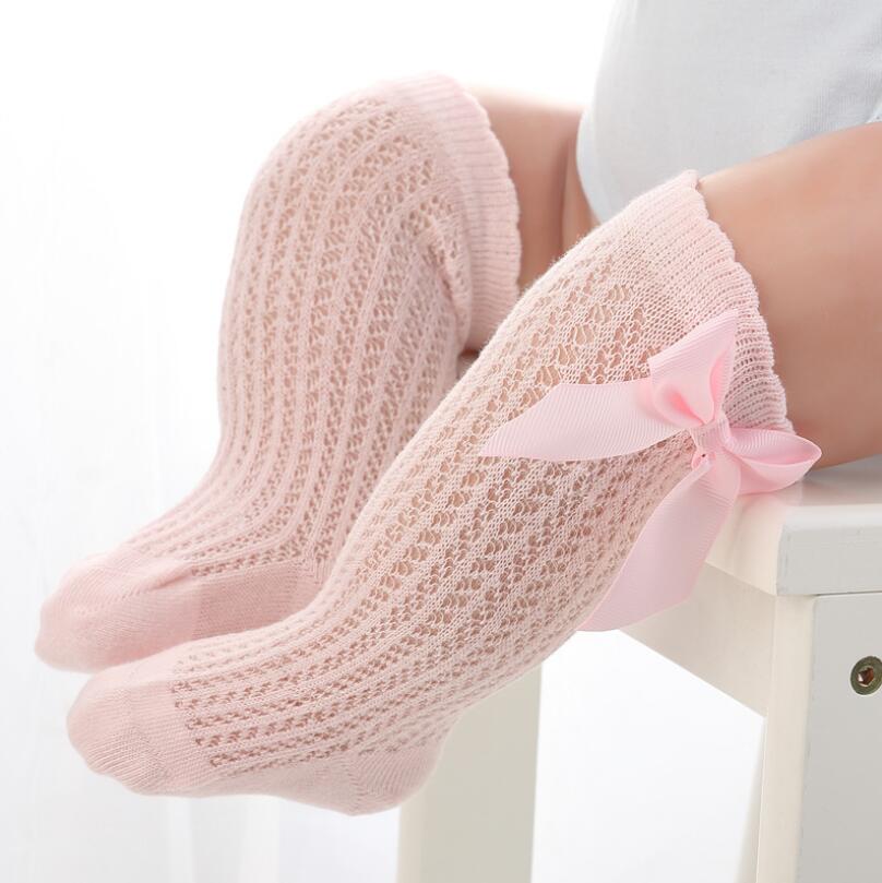 Chaussettes Hautes Bébé Fille Nœud Papillon 0-3 Ans – Douces, Respirantes, Plusieurs Coloris | ButterflyKnee by TrioNest™ mon adorable bebe