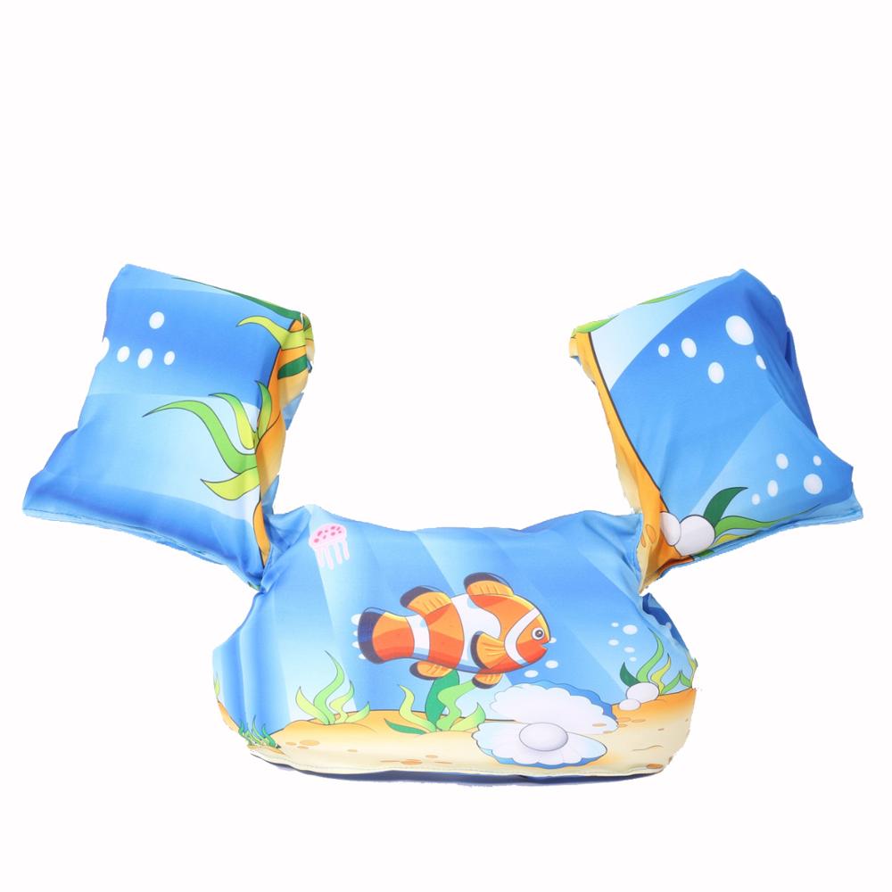Gilet de Natation à Brassard pour Enfants – Double Sécurité, Flottaison, 2-6 Ans | TrioNest™
