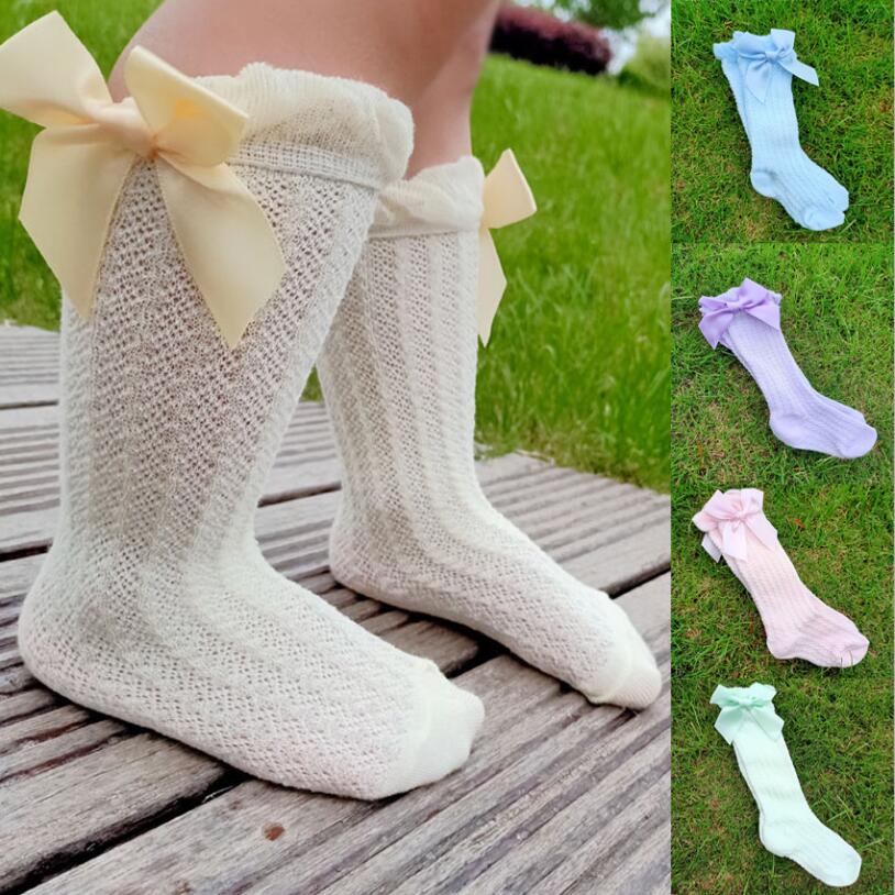 Chaussettes Hautes Bébé Fille Nœud Papillon 0-3 Ans – Douces, Respirantes, Plusieurs Coloris | ButterflyKnee by TrioNest™ mon adorable bebe