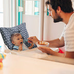 Harnais de Chaise pour Bébé | TrioNest™ – Coton Bio Lavable, 6-30 Mois, 17 kg Max, 7 Coloris