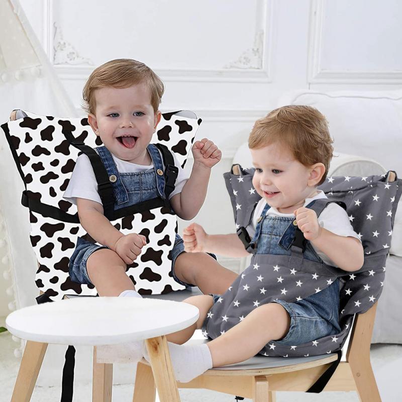 Harnais de Chaise pour Bébé | TrioNest™ – Coton Bio Lavable, 6-30 Mois, 17 kg Max, 7 Coloris