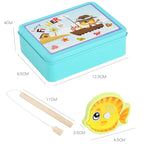 Jouet de Pêche Magnétique Montessori – 15 Poissons Bois, Canne Aimée, Motricité Fine & Concentration | MagFish by TrioNest™
