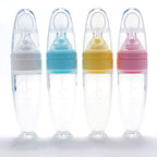 Biberon Cuillère pour Bébé | TrioNest™ – Silicone Sans BPA, Autoportant, Lave-Vaisselle, 4 Coloris mon adorable bebe
