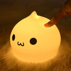 Veilleuse Goutte d'Eau Enfant – 7 Couleurs LED, 3 Modes, Commande Tactile, Déco Chambre | TrioNest™