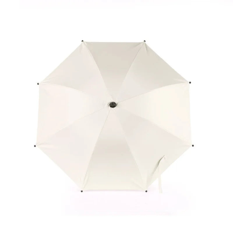 Parapluie Poussette Pliant Universel – Protection UV & Pluie, Rotation 360°, Parasol Bébé | TrioNest™