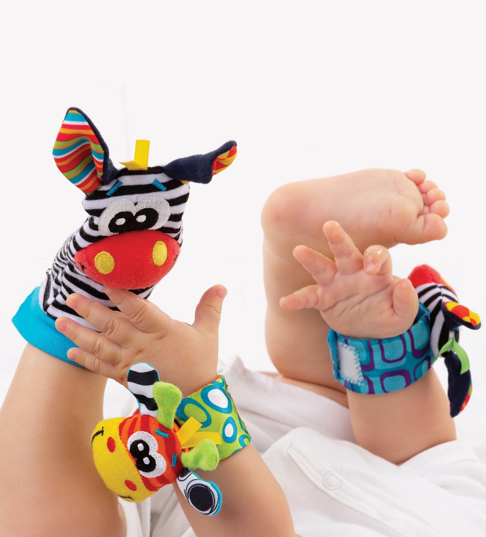 Rasseln für Hände und Füße für Babys