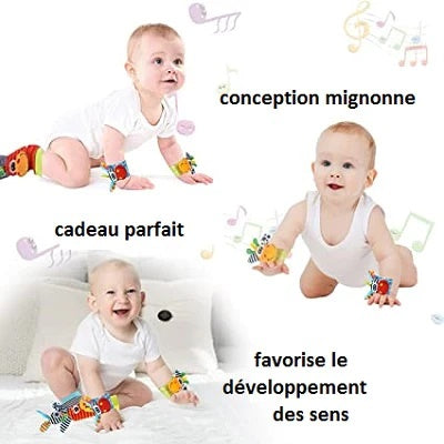 Rasseln für Hände und Füße für Babys