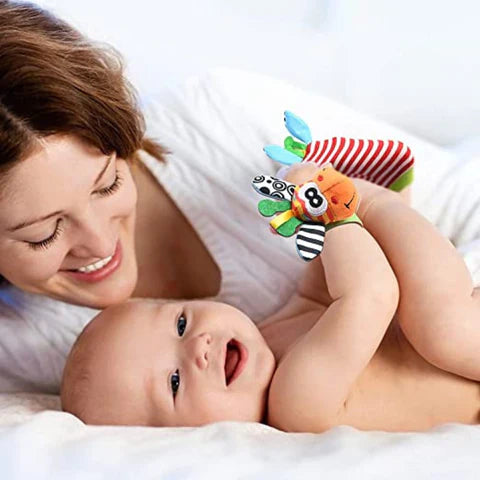 Rasseln für Hände und Füße für Babys