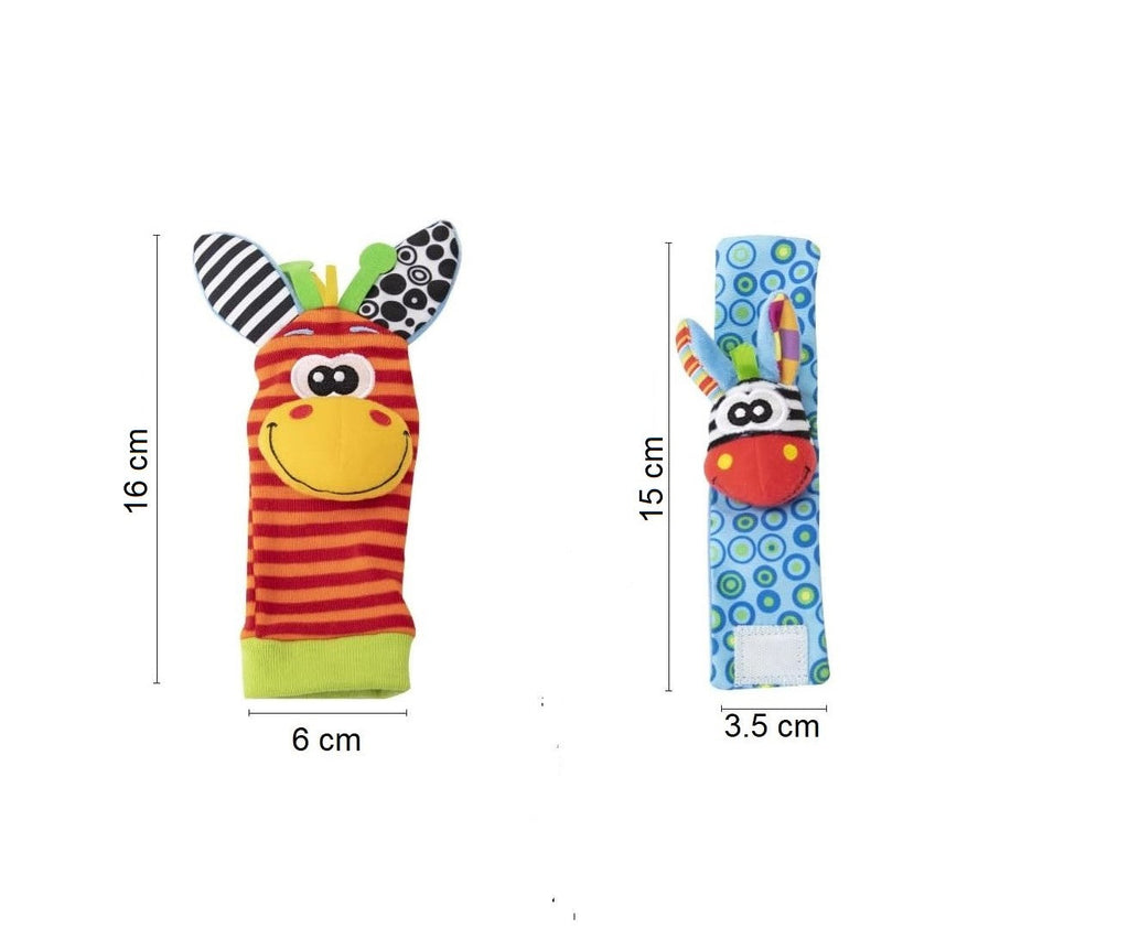 Rasseln für Hände und Füße für Babys
