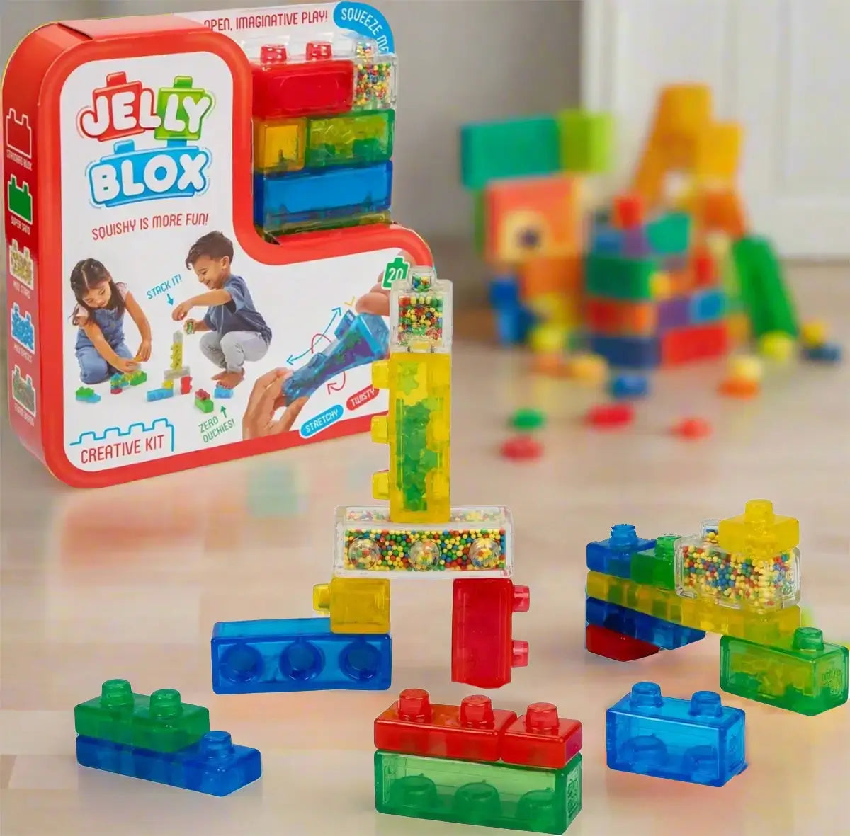 Gelee-Konstruktionsspiel | JellyBlox