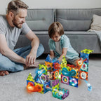 Jeu Aimanté Circuit à Billes MagCircuit – ABS Non Toxique, Aimants 8x, Compatible | TrioNest™