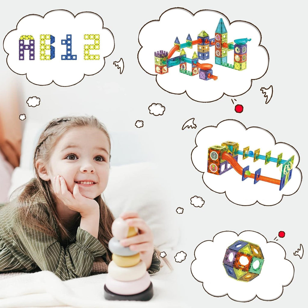 Pack Jeux de Rêve Canard Musical + MAGNETRIX Circuit Billes + Sapin Montessori – TrioNest™