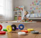 Anpassbare Grundplatte für Bauspiele | BuildFlex
