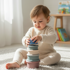 Stapelbecher-Bauspiel aus Silikon | EduTower