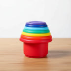 Stapelbecher-Bauspiel aus Silikon | EduTower