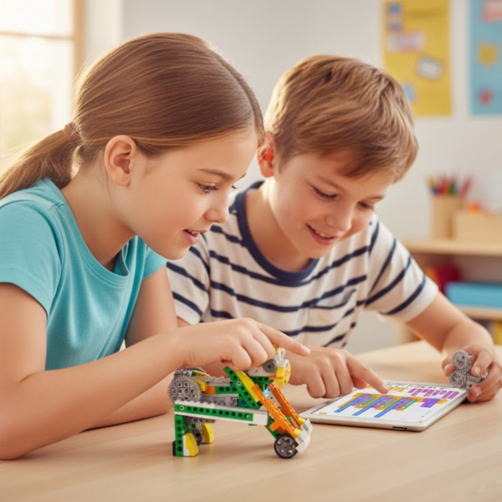 Jeux de Construction 6 Ans TechNest – STEM, Codage, 20 Modèles, Sans BPA | TrioNest™