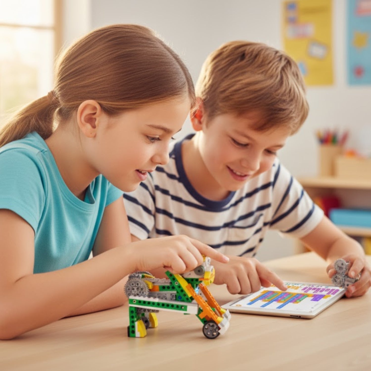 Jeux de Construction 6 Ans TechNest – STEM, Codage, 20 Modèles, Sans BPA | TrioNest™