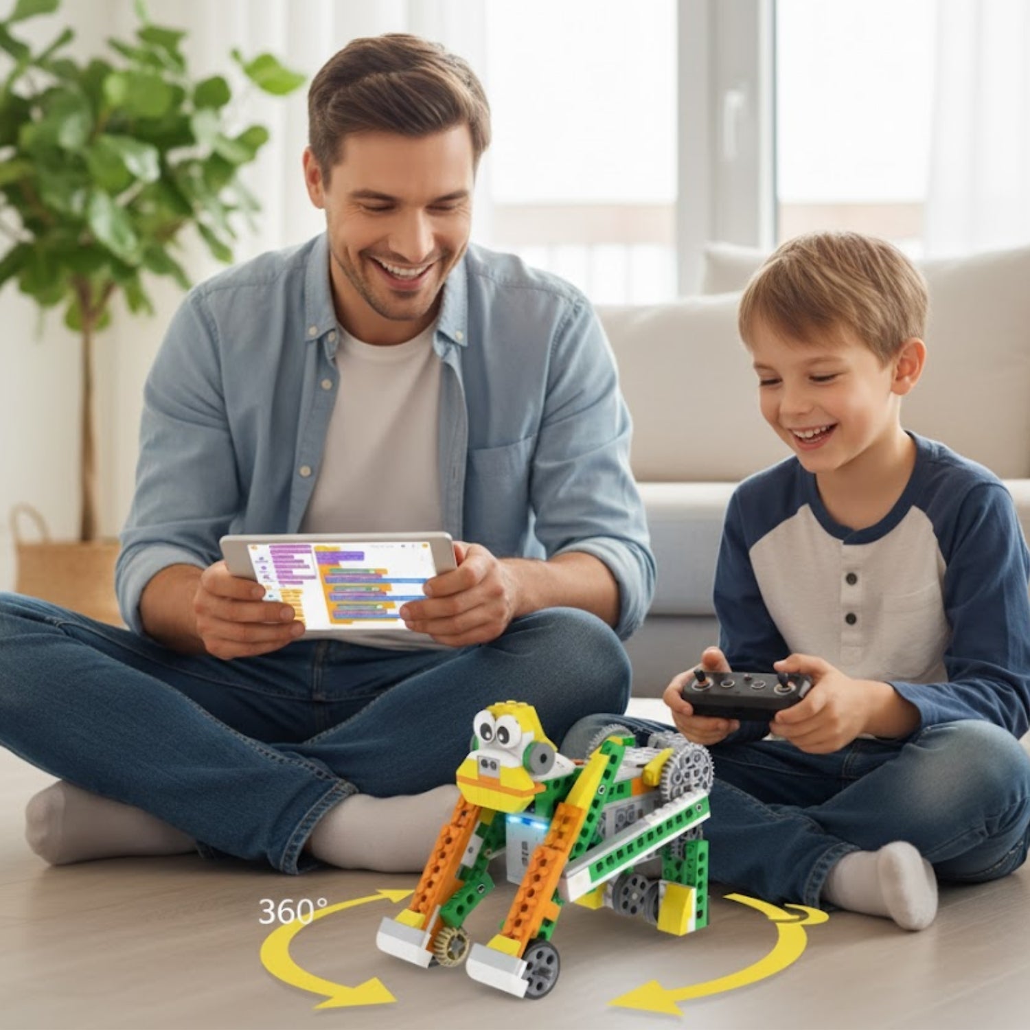 Jeux de Construction 6 Ans TechNest – STEM, Codage, 20 Modèles, Sans BPA | TrioNest™