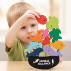 Jeux en Bois Blocs d'Équilibre Enfant Motricité Fine Montessori BUILDJOY – TrioNest™