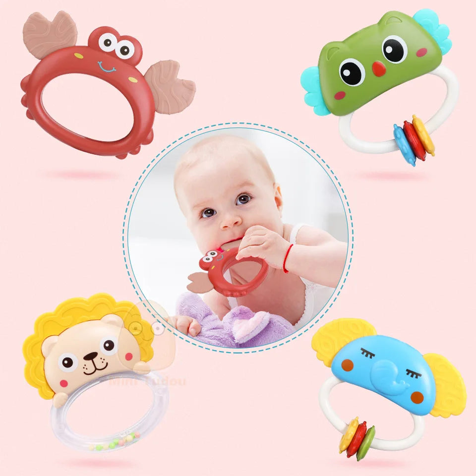 Mobile Musical Baby Projektor Leuchtende abnehmbare Rasseln Entwicklung Schlaf DREAMOBI – TrioNest™