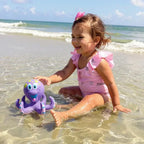 Jouet de Bain Pieuvre Interactive OctoPlay – Sans BPA, Anneaux, Piscine | TrioNest™