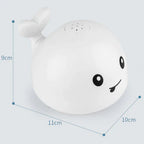 Jouet de Bain Bébé Baleine Multicolore Éveil Sensoriel LED AQUAWHALE – TrioNest™