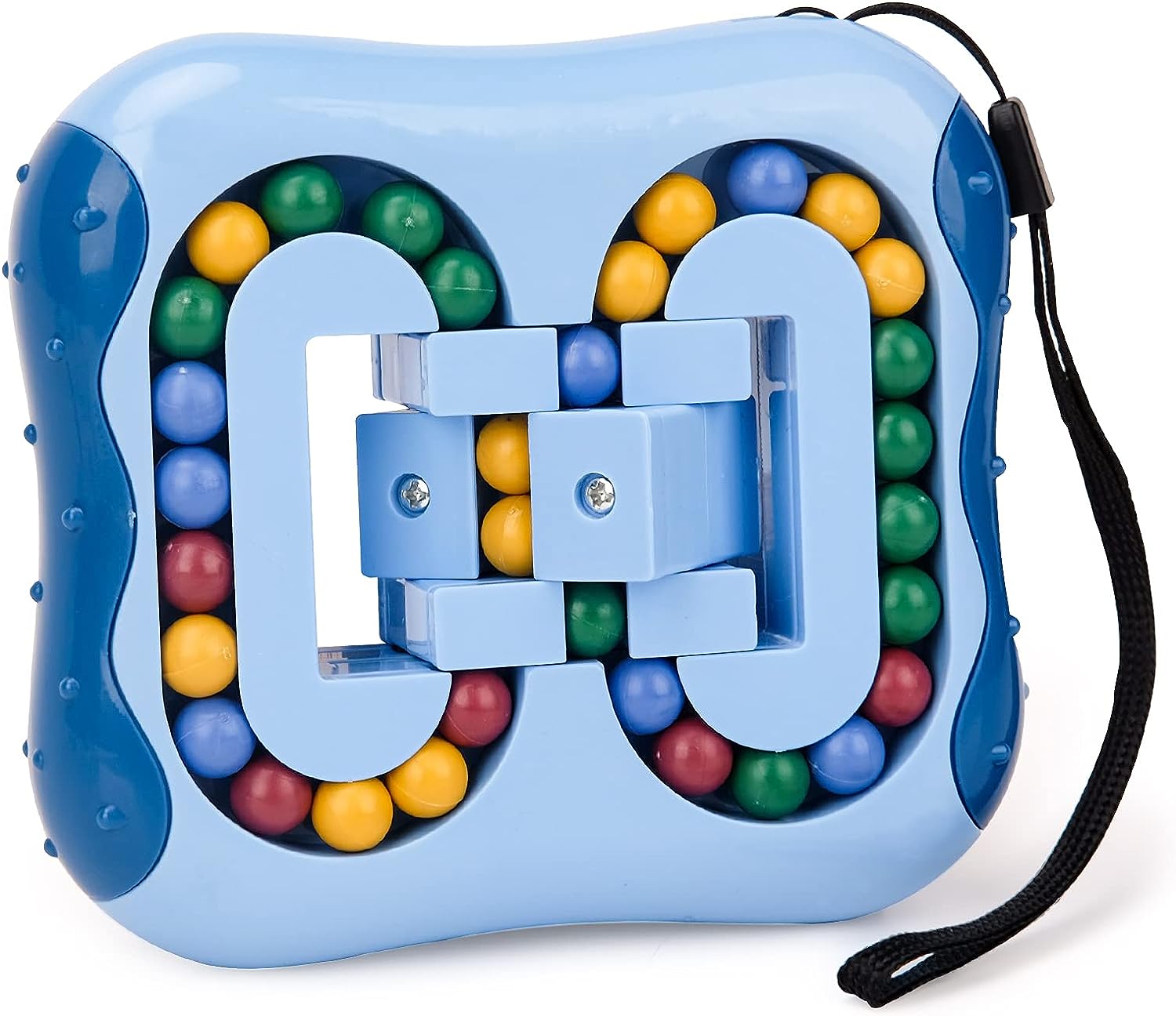 Jouet Casse-Tête Rotatif pour Enfants – Billes, Couleurs Pastels, Loin des Écrans | TrioNest™