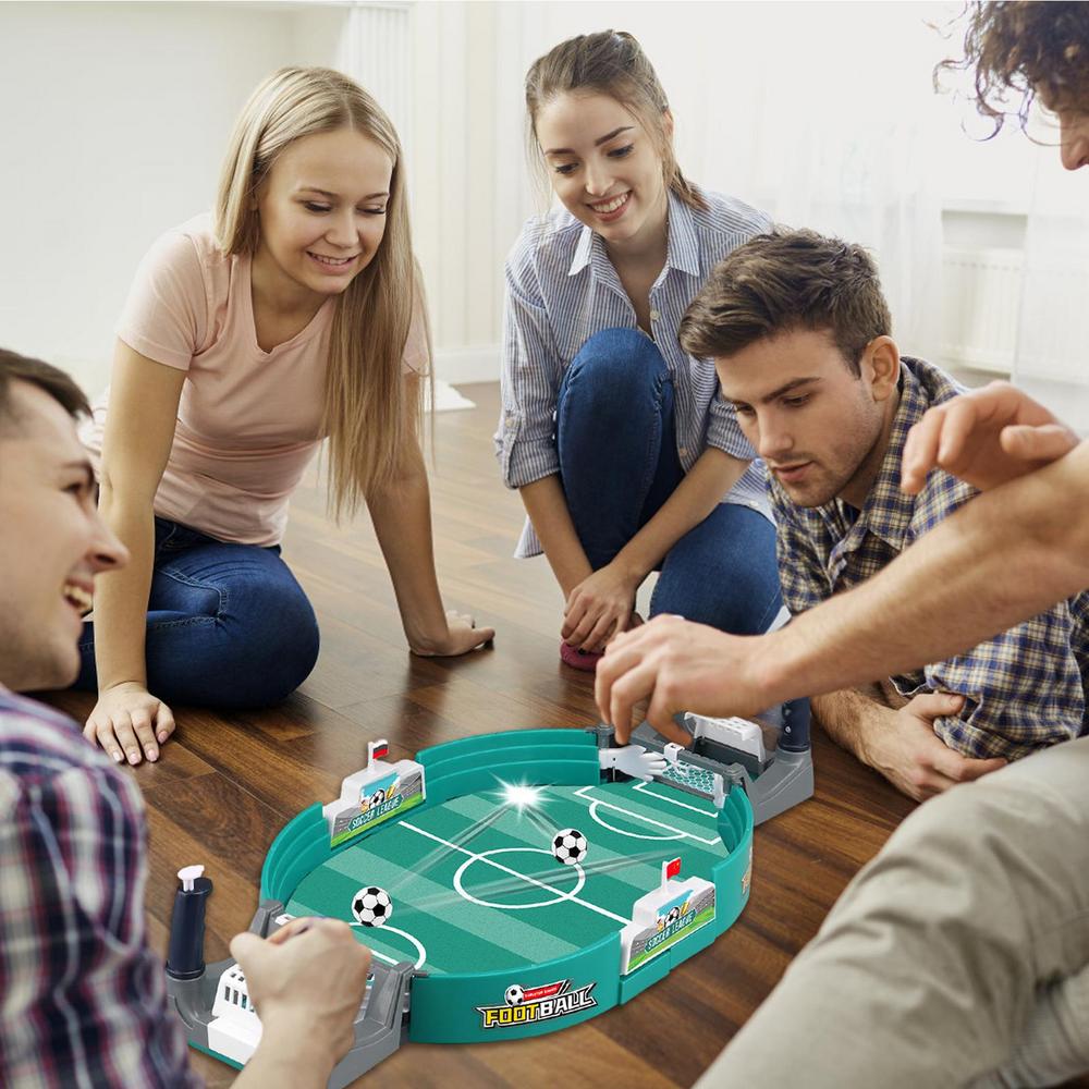 Mini Baby-Foot Interactif pour Enfants – ABS Sans BPA, Coordination, Famille | TrioNest™