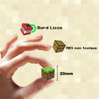 Jeu de Blocs Magnétiques PixelNest – 3D en 15 Min, 64 à 300 Pièces, Créativité | TrioNest™