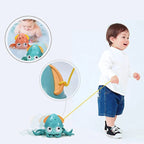Jouet Pieuvre Rampante Octobot – LED, Sons, Bain & Sol, 8 Tentacules | TrioNest™