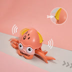 Jouet Pieuvre Rampante Octobot – LED, Sons, Bain & Sol, 8 Tentacules | TrioNest™