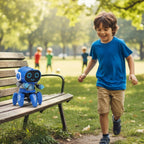 Robot Dansant LED Musical Télécommande 6 Pattes Enfant 3-12 Ans GROOVEBOT – TrioNest™