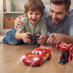2-in-1 Roboter-Spielzeugauto mit Fernsteuerung | SpeedTransform