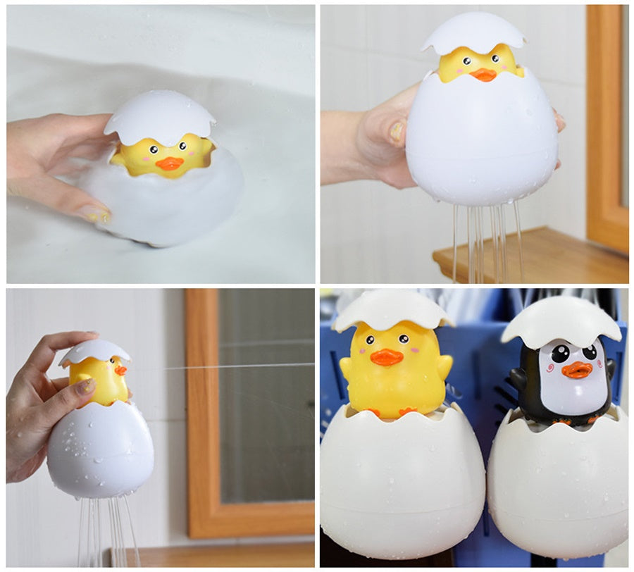 Babyspielzeug für die Badewanne mit niedlichen Mustern