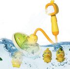 Jouet Canard de Bain pour Enfants TrioNest™ AQUADUCK™ | Jets d’Eau, Ventouses, ABS Sécurisé | Dès 12 Mois
