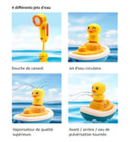 Jouet Canard de Bain pour Enfants TrioNest™ AQUADUCK™ | Jets d’Eau, Ventouses, ABS Sécurisé | Dès 12 Mois