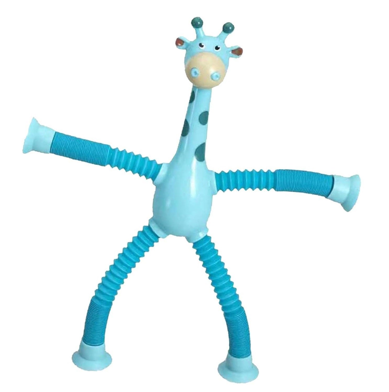 Girafe Télescopique à Ventouse – Jambes Flexibles, 4 Couleurs, Anti-Stress | TrioNest™