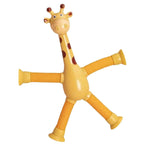 Girafe Télescopique à Ventouse – Jambes Flexibles, 4 Couleurs, Anti-Stress | TrioNest™