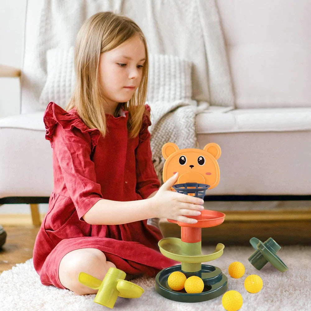 Montessori Kugelbahn-Turm