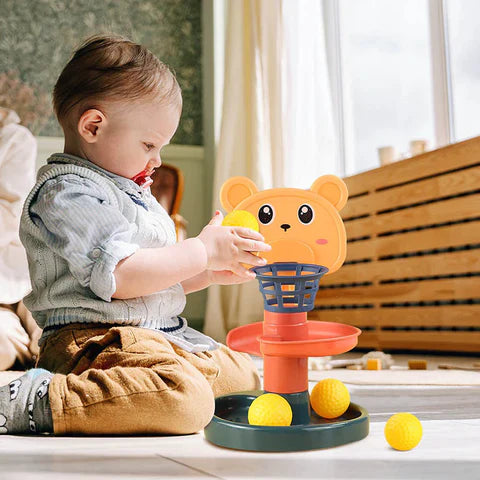 Montessori Kugelbahn-Turm