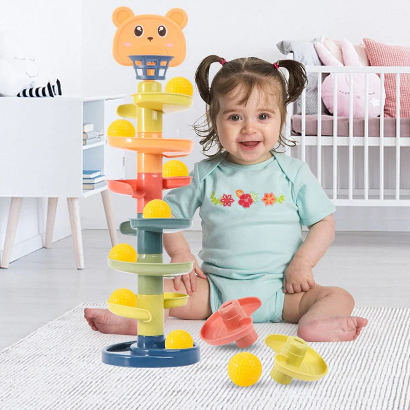 Montessori Kugelbahn-Turm
