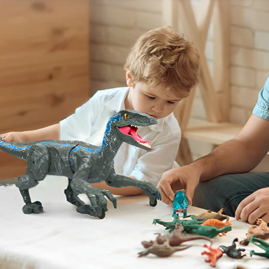 Jouet Dinosaure Télécommandé – Mouvements Réalistes, Sons, Télécommande, Dès 3 Ans | TrioNest™