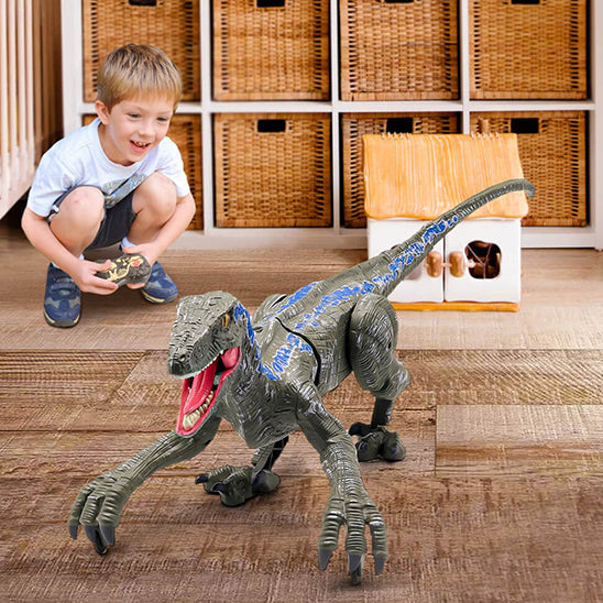 Jouet Dinosaure Télécommandé – Mouvements Réalistes, Sons, Télécommande, Dès 3 Ans | TrioNest™