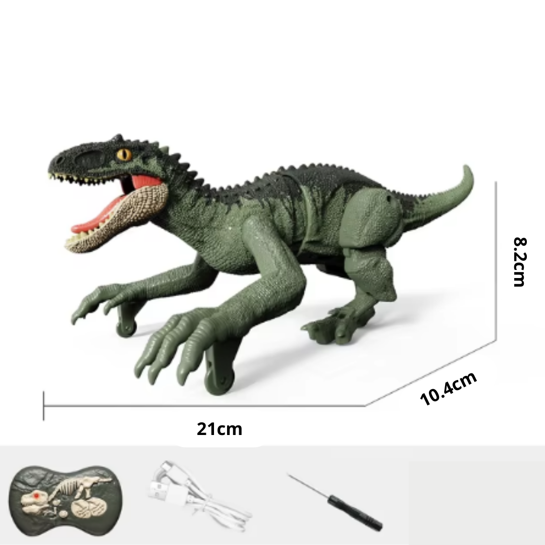 Jouet Dinosaure Télécommandé – Mouvements Réalistes, Sons, Télécommande, Dès 3 Ans | TrioNest™