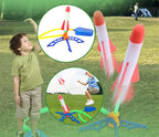 Lanceur de Fusée à Air pour Enfants – 30 Mètres, 3 Fusées Mousse, Dès 3 Ans | TrioNest™