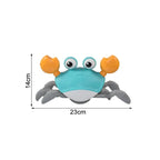 Le Crabe Rampant Crabot – Capteurs Obstacles, LED, Musical, ABS, Rechargeable USB | TrioNest™