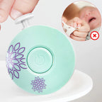 Lime à Ongle Électrique Bébé – Silencieuse, Arrêt Auto, Rotation Douce, Adultes | TrioNest™