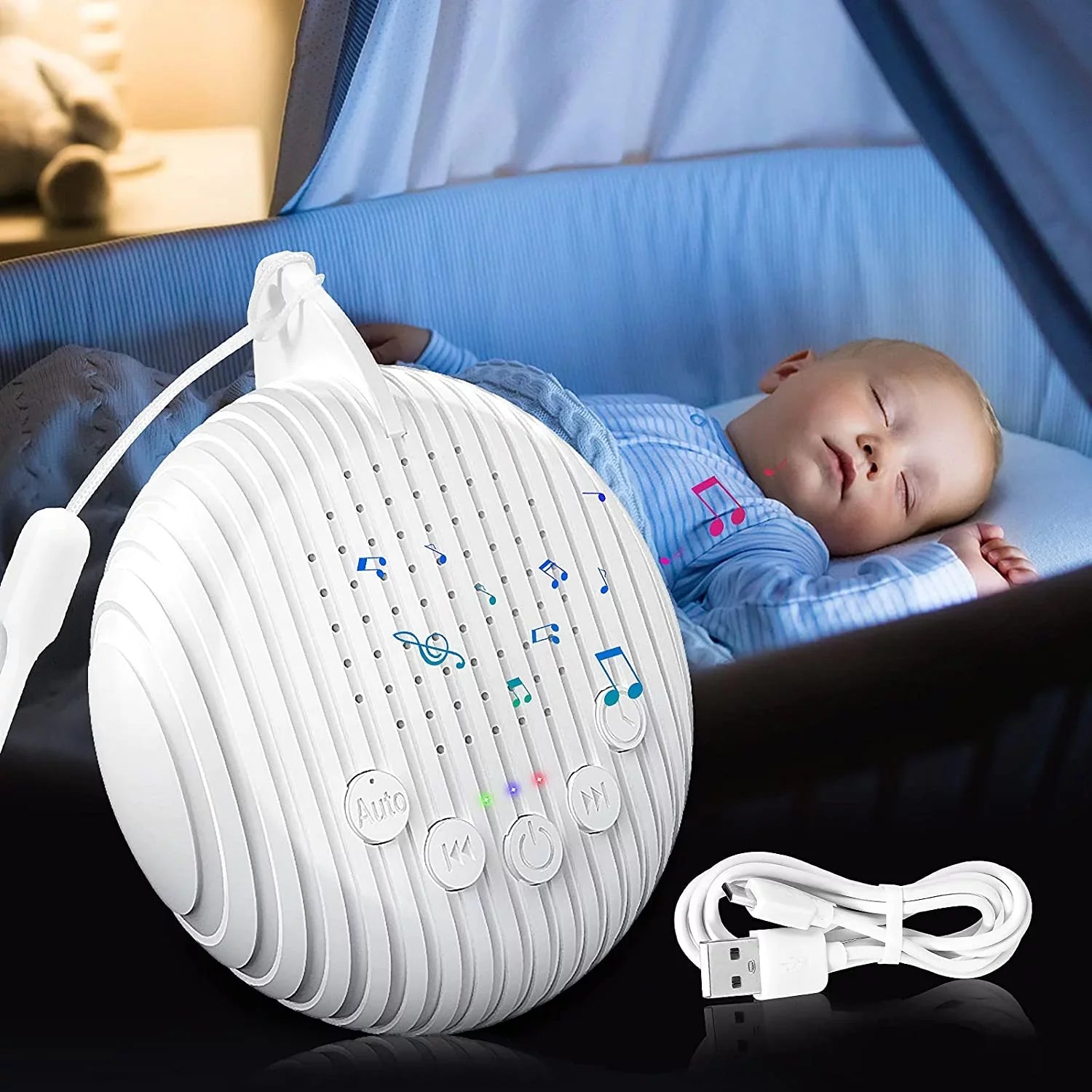 Weißes Rauschgerät für Babys